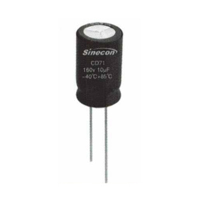 CD71H Bipolar Yüksek Sıcaklığa Dayanıklı Özel Radyal Alüminyum Elektrolitik Kondansatör CD71H Bipolar Yüksek Sıcaklığa Dayanıklı Özel Radyal Alüminyum Elektrolitik Kondansatör