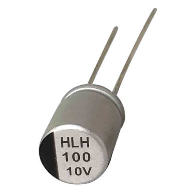 HLH yüksek voltaj, düşük ESR radyal polimer alüminyum elektrolitik kapasitör